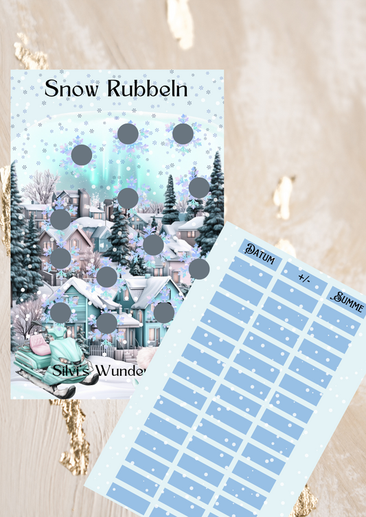 Snow Rubbeln