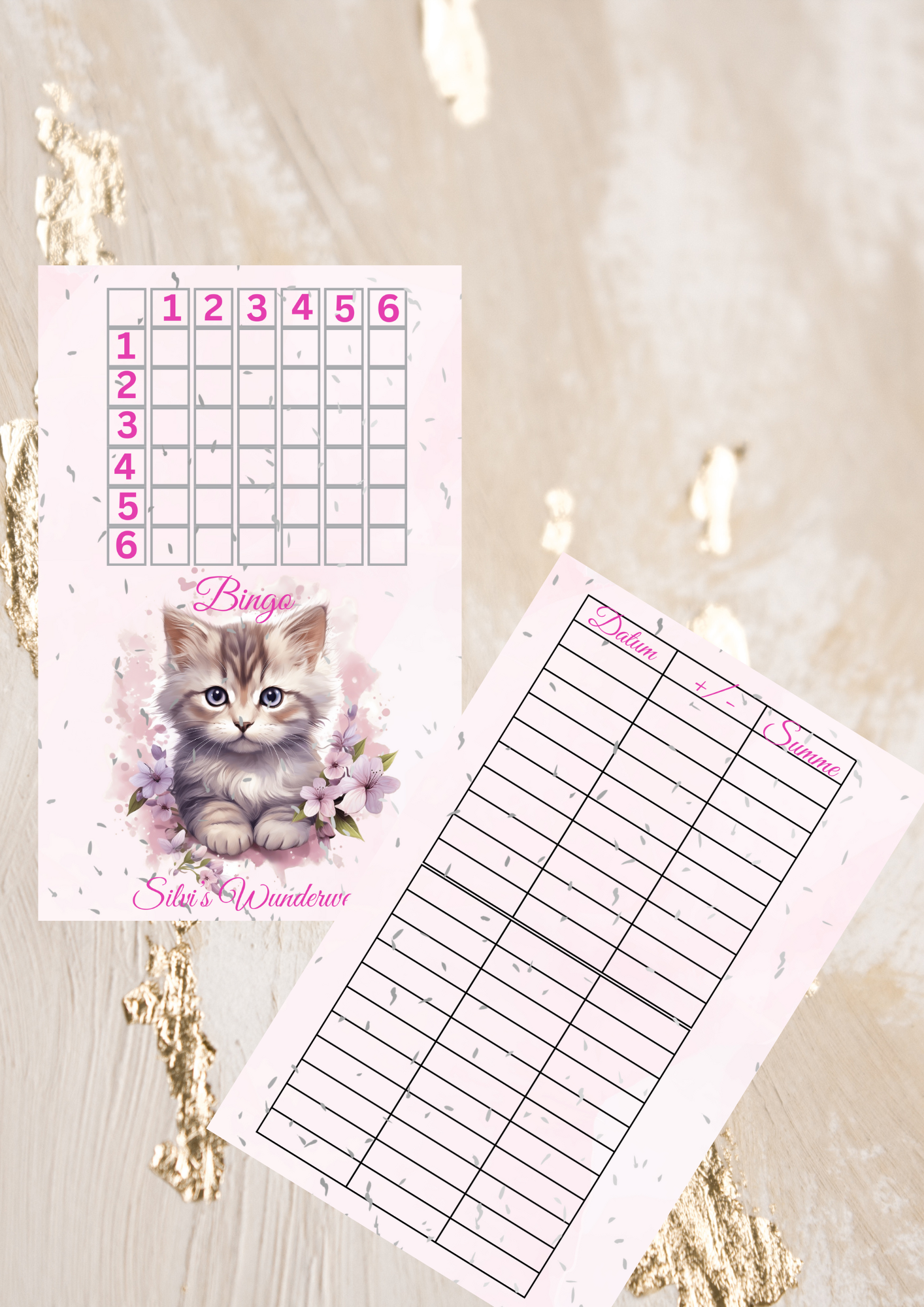 Katzen Bingo