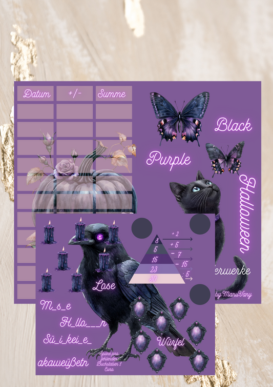 Black Purpel Helloween + extra Tracker