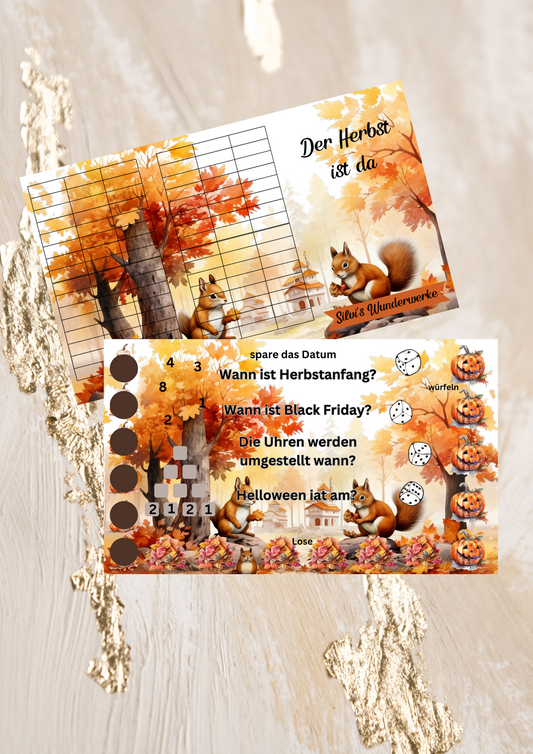 Der Herbst ist da